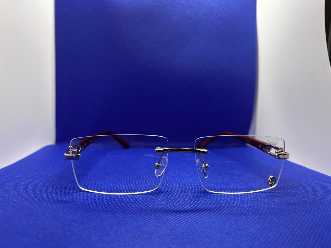 Cartier blue eyeglasses shop