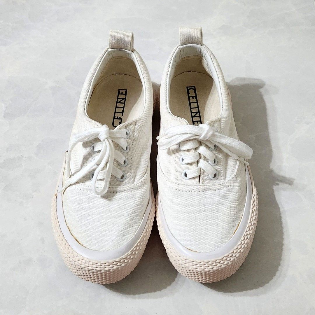 Celine canvas sneakers hotsell