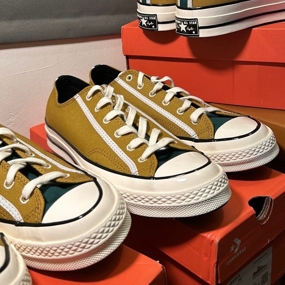 Yellow mustard converse outlet
