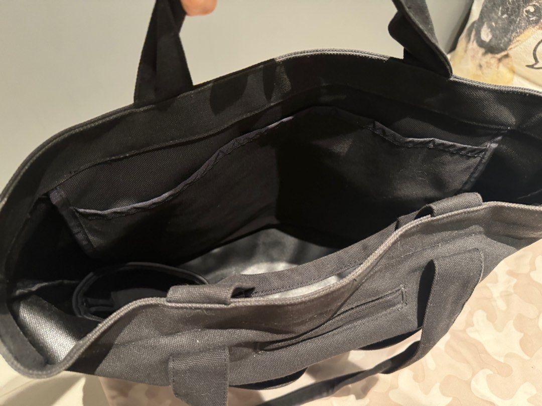 Dagne Dover Large Vida Tote Bag (Category: Tote Bags) located in Singapore. Submitted by thetippingjar (Listing ID 1327956515, Image 3). Description: Lightly used large black Dagne Dover Tote bag. Selling cause too big for me. Loads of compartments (see pic). Can fit laptop, big water bottle, gym or beach stuff, easy access phone pocket. .