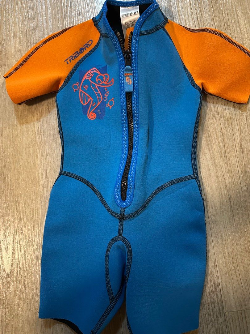 Decathlon Tribord thermal swiming suit thick), Babies