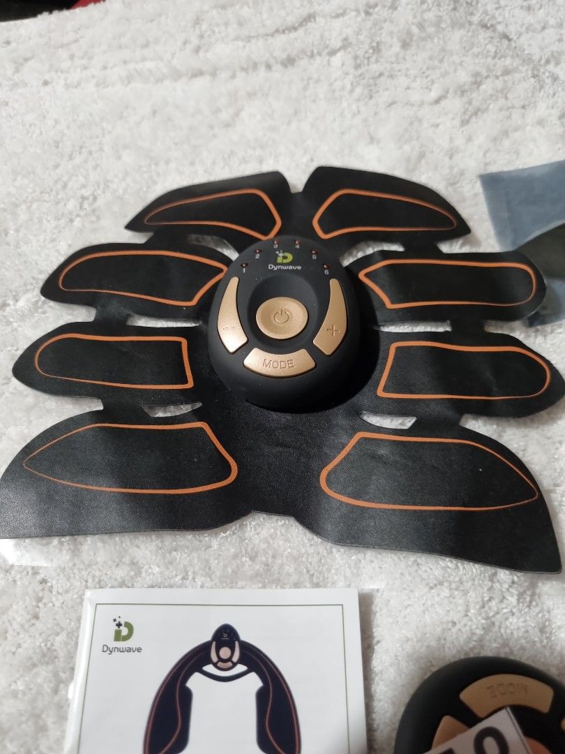 EMS Muscle Stimulation Pad (Category: Massage Devices) located in Paombong. Submitted by sweetdeals0181656 (Listing ID 1328035332, Image 2). Description: Battery Operated. Inclusions and accessories are posted. Without Box..