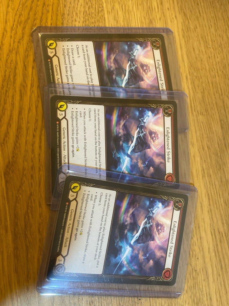 Enlightened StrikeWTR-UL 3枚