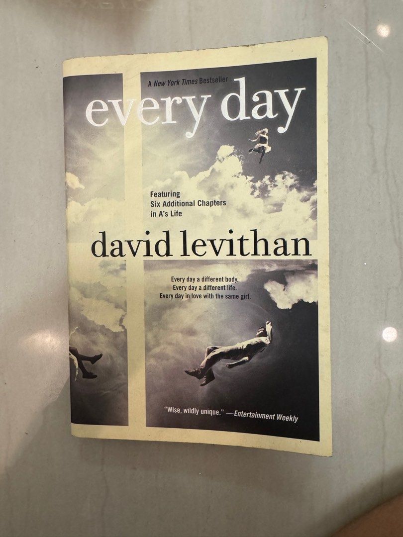 Everyday by David Levithan (Category: Storybooks) located in Taguig. Submitted by silverwind.211777 (Listing ID 1328047473, Image 1). Description: Everyday by David Levithan condition: with annotations .