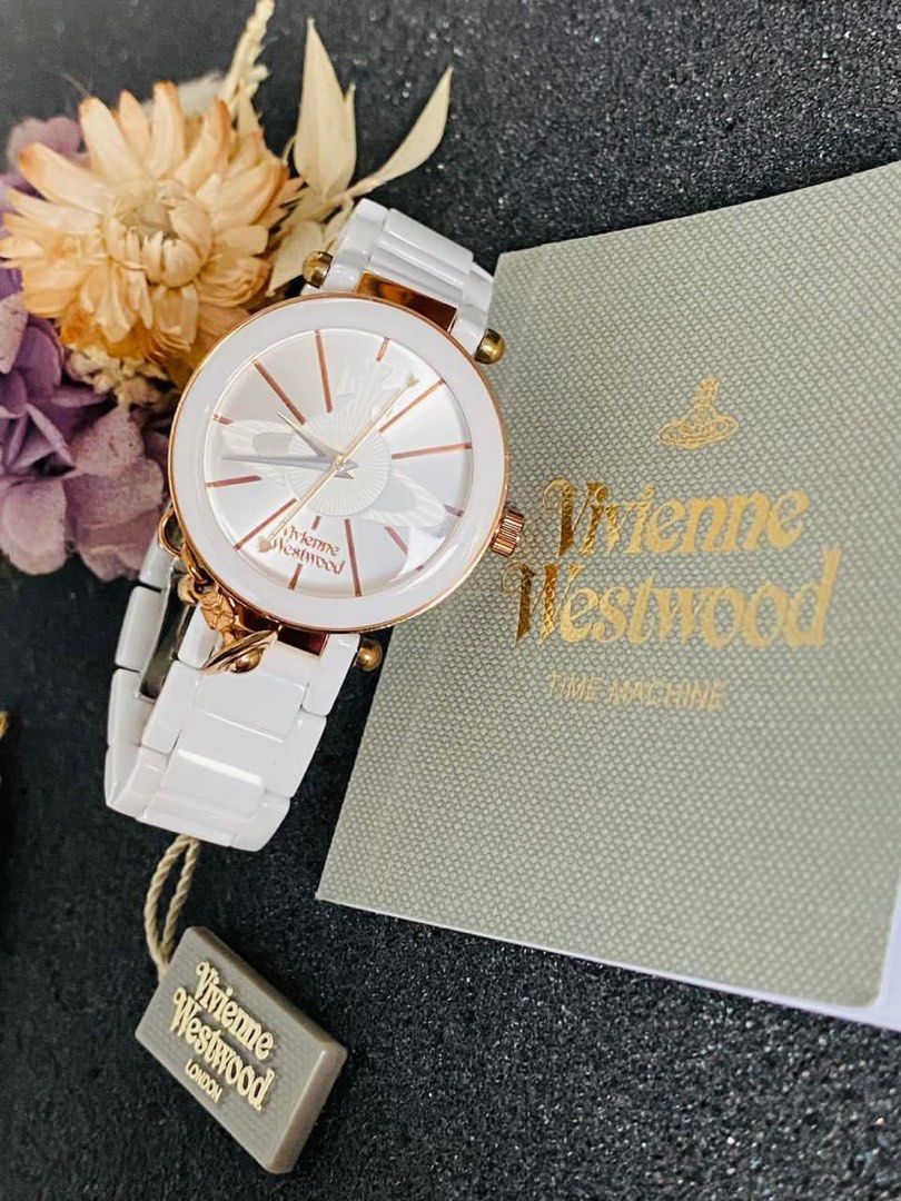 Black Friday 10 Extremely rare Vivienne Westwood ceramic watch Women s Fashion Watches Accessories Watches on Carousell