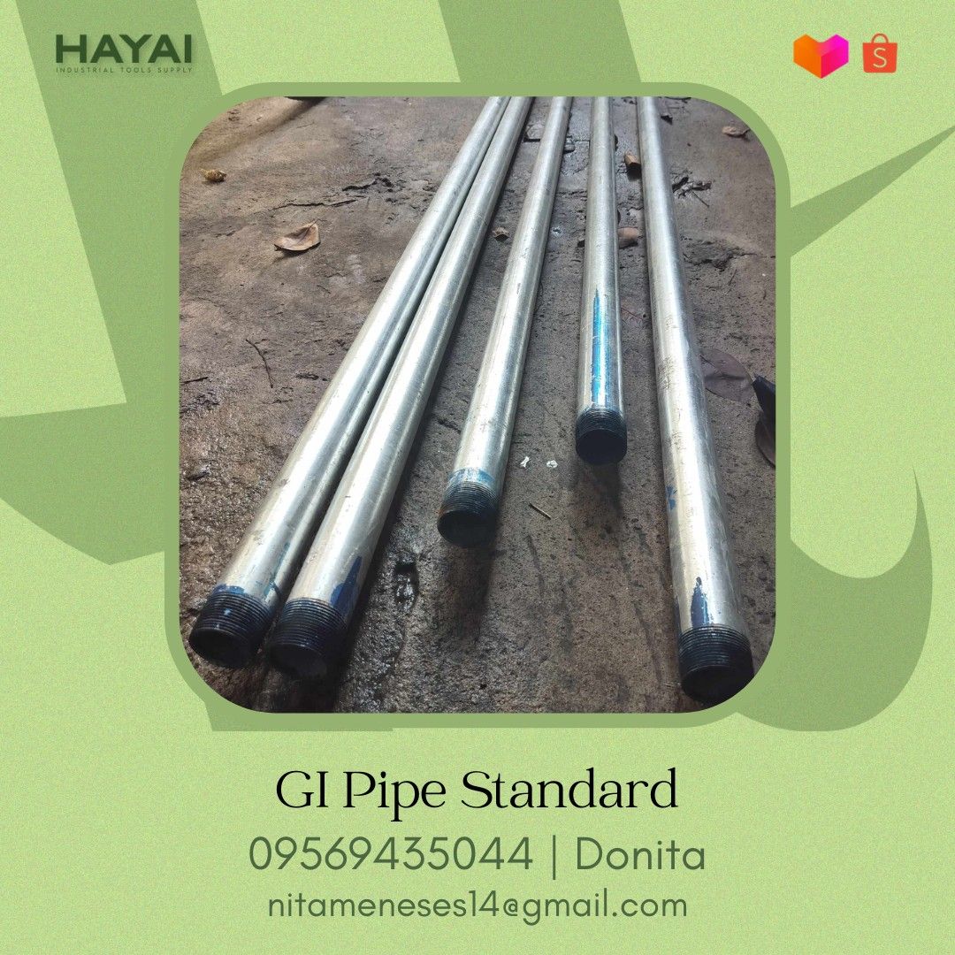 GI Pipe Standard, Commercial & Industrial, Construction Tools ...