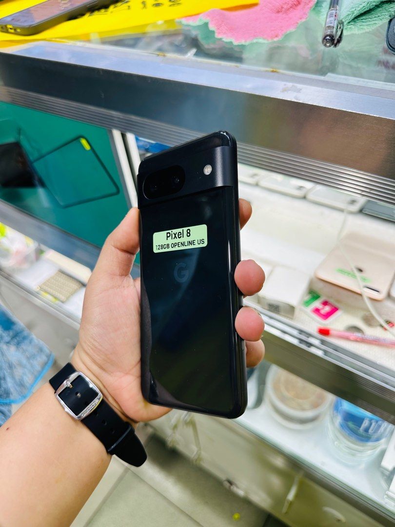 Google Pixel 8 128gb US Variant FU (Category: Google Pixel) located in San Juan City. Submitted by javedsgadgetshop (Listing ID 1328038988, Image 2). Description: OPEN FOR INSTALLMENT VIA CREDIT CARD/GGIVES/SPAY/BILLEASE & SWAP/TRADE-IN! BUY AND SELL! Quick Specs : Google Pixel 8 •128gb •NTC Variant •Good batt health •Factory Unlock •95% Smoothness •No hidden issue | No Repaired •100% Authentic | Not Refurbished •w/ OEM Charger & store warranty ❣