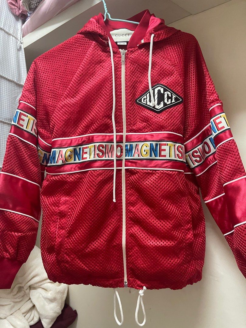 GUCCI Magnetismo red hoodie Carousell