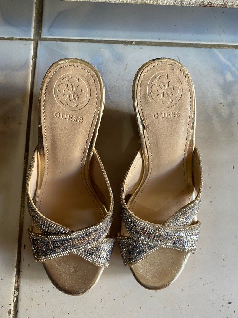 Guess wedge sandals hot sale