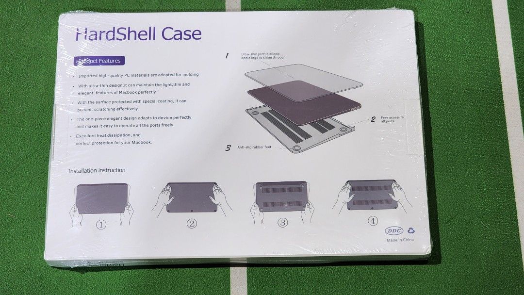 Hard Case for MacBook Air 13" M3/M2 (2022/2024) [Transparent