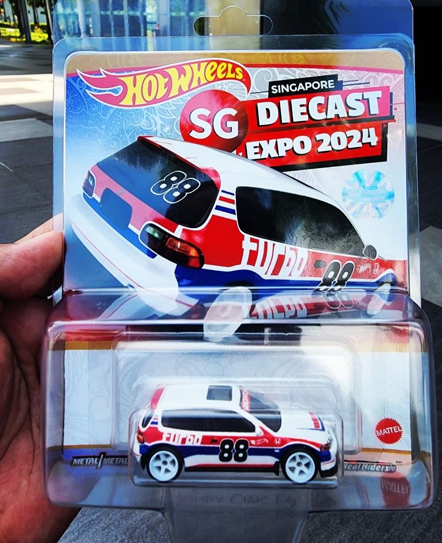 Hot Wheels Honda Civic EG 2024 Singapore Convention, Hobbies