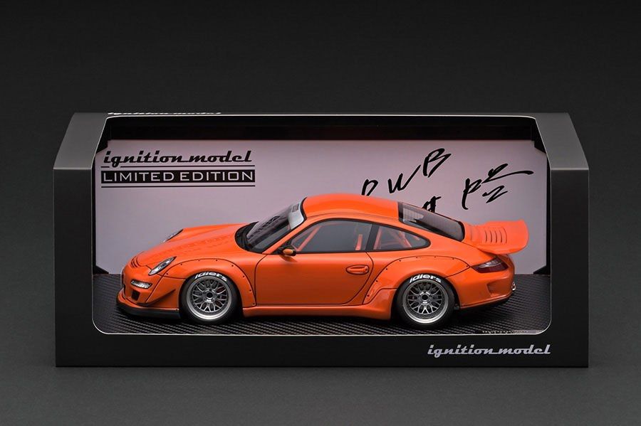 IG3251 1/18 RWB 997 GT3 Orange With Mr.Nakai | LINE UP