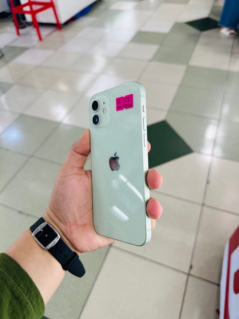 Iphone 12 128gb Dualsim FU Good Batt (Category: iPhone 12 Series) located in San Juan City. Submitted by javedsgadgetshop (Listing ID 1328026342, Image 2). Description: OPEN FOR INSTALLMENT VIA CREDIT CARD/GGIVES/SPAY/BILLEASE & SWAP/TRADE-IN! BUY AND SELL! Quick Specs : Iphone 12 (Dualsim) •128gb •HK Variant •Good batt health •Factory Unlock •95% Smoothness •No hidden issue | No Repaired •100% Authentic | Not Refurbished •w/ OEM Charger & store 