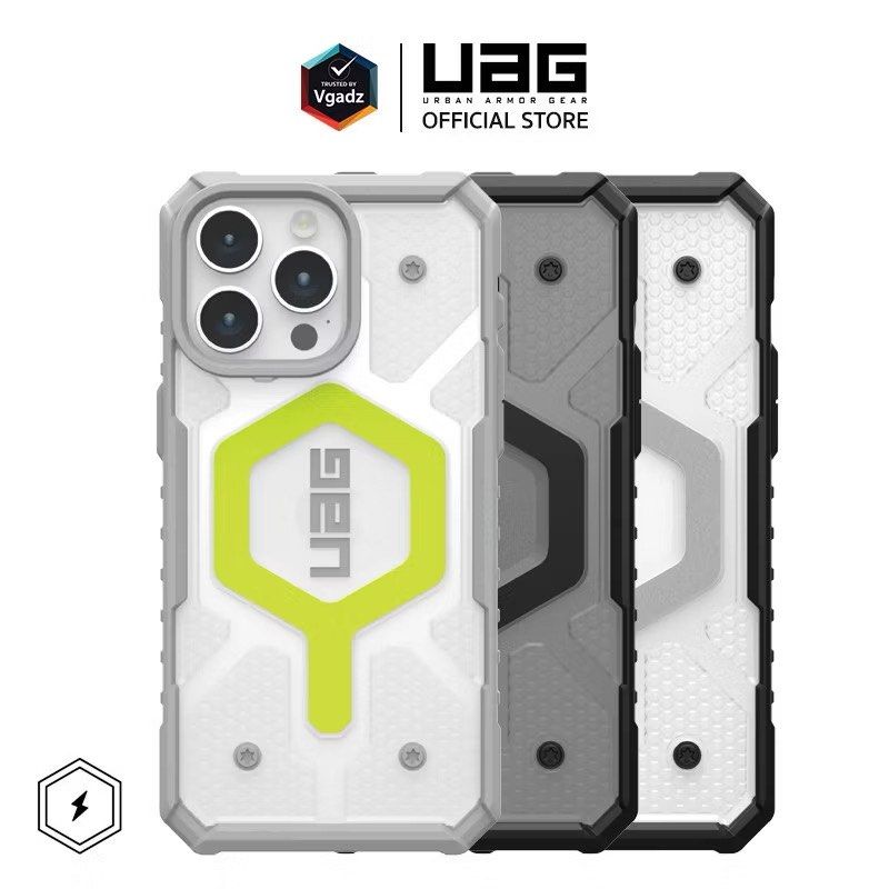 iPhone UAG Case All Models iPhone 16 Pro Max SALE! (Category: Cases & Sleeves) located in Singapore. Submitted by uagproducts (Listing ID 1328039718, Image 1). Description: Comes in Black, Clear, Fluorescent Green. Available for all iPhone models from iPhone 12 to 16. Delivery only, FREE with purchase. Please note that product takes around 5 working days to arrive. .
