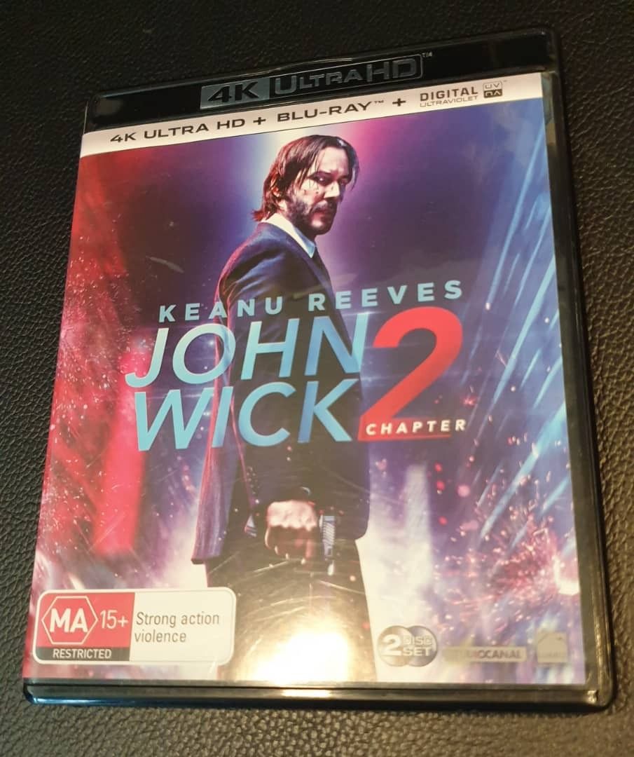 John Wick CHAPTER 2 Blu Ray 4K ULTRA HD Hobbies Toys Music Media CDs DVDs on Carousell