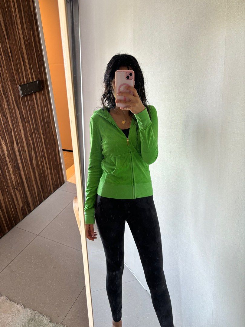 Juicy couture. Super soft green sweater. Women s Fashion Activewear on Carousell
