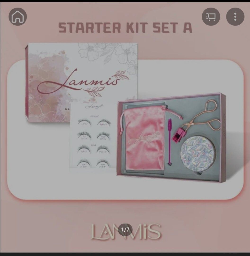 Lamnis eyelashes, Beauty & Personal Care, Face, Makeup on