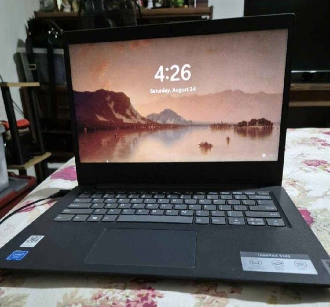 LENOVO (Category: Laptops & Notebooks) located in Pasig City. Submitted by rubyspick (Listing ID 1328011637, Image 3). Description: Barely used, lenovo ideaPad S145 Ram: 4GB Storage: 500GB Processor: Celeron.