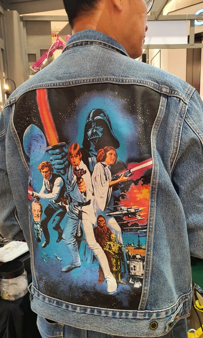 Star wars jean jacket shop