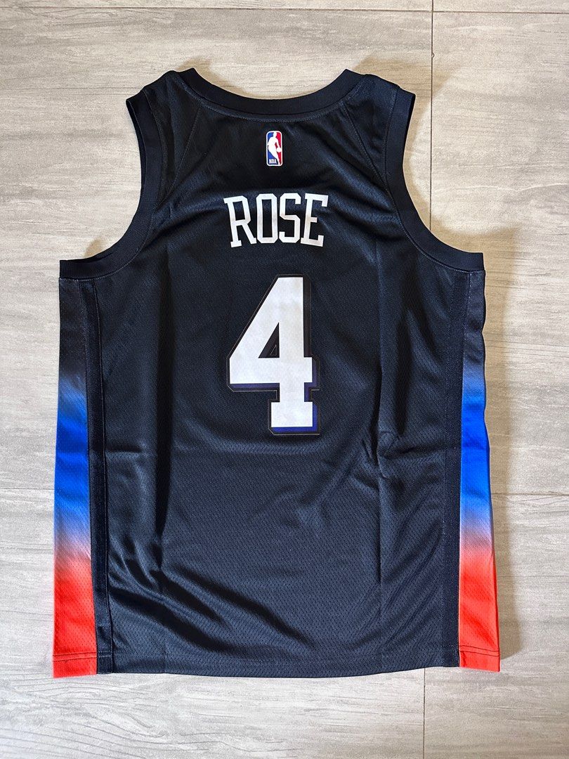 derrick rose jersey city edition