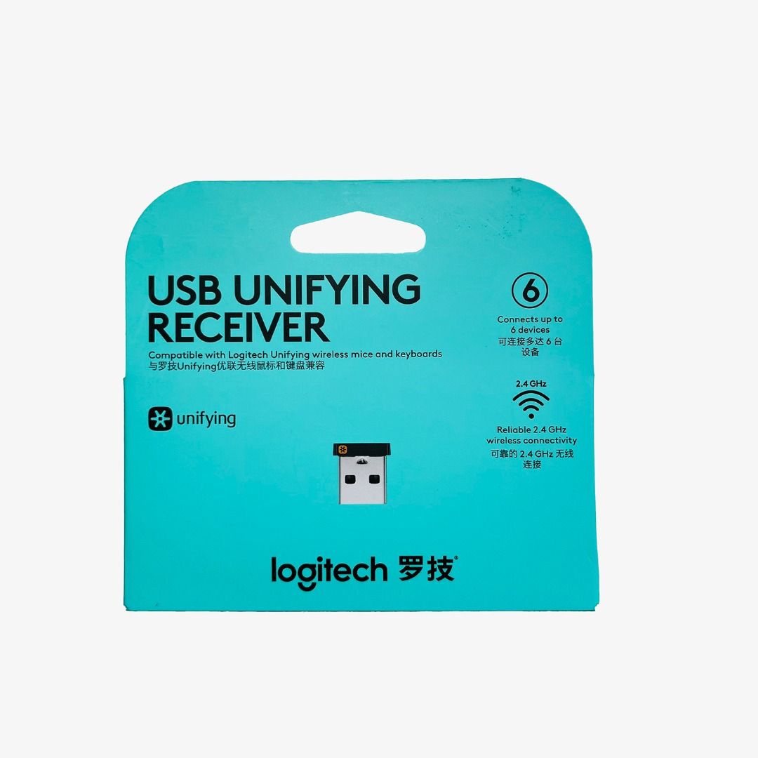 Logitech Unifying USB Receiver, LOGI Bolt USB Receiver for Logitech ...
