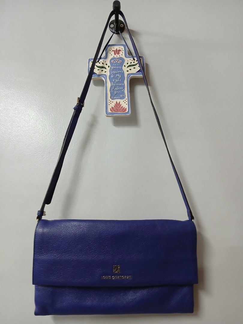 Louis Quatorze Sling Bag (Category: Cross-body Bags) located in Paranaque City. Submitted by khellyn-d (Listing ID 1327953756, Image 2). Description: ➡️ Genuine Leather ➡️ Please manage your expectation..