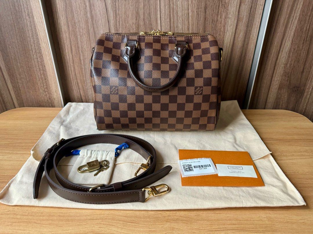 Louis vuitton speedy bandouliere 25 damier ebene online