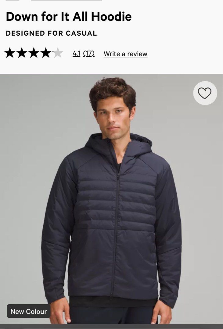 Down for it all jacket review shop