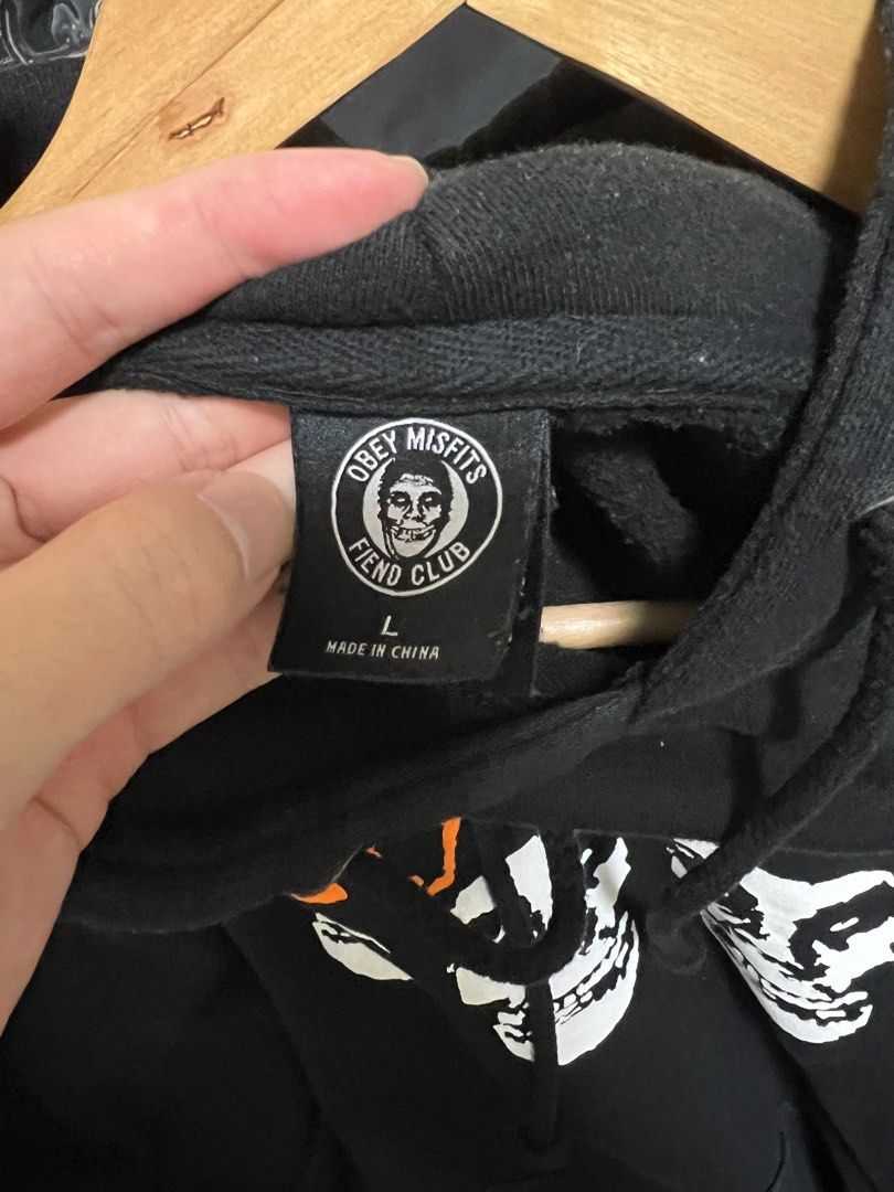 Misfits Obey Hoodie Men s Fashion Coats Jackets and Outerwear on Carousell
