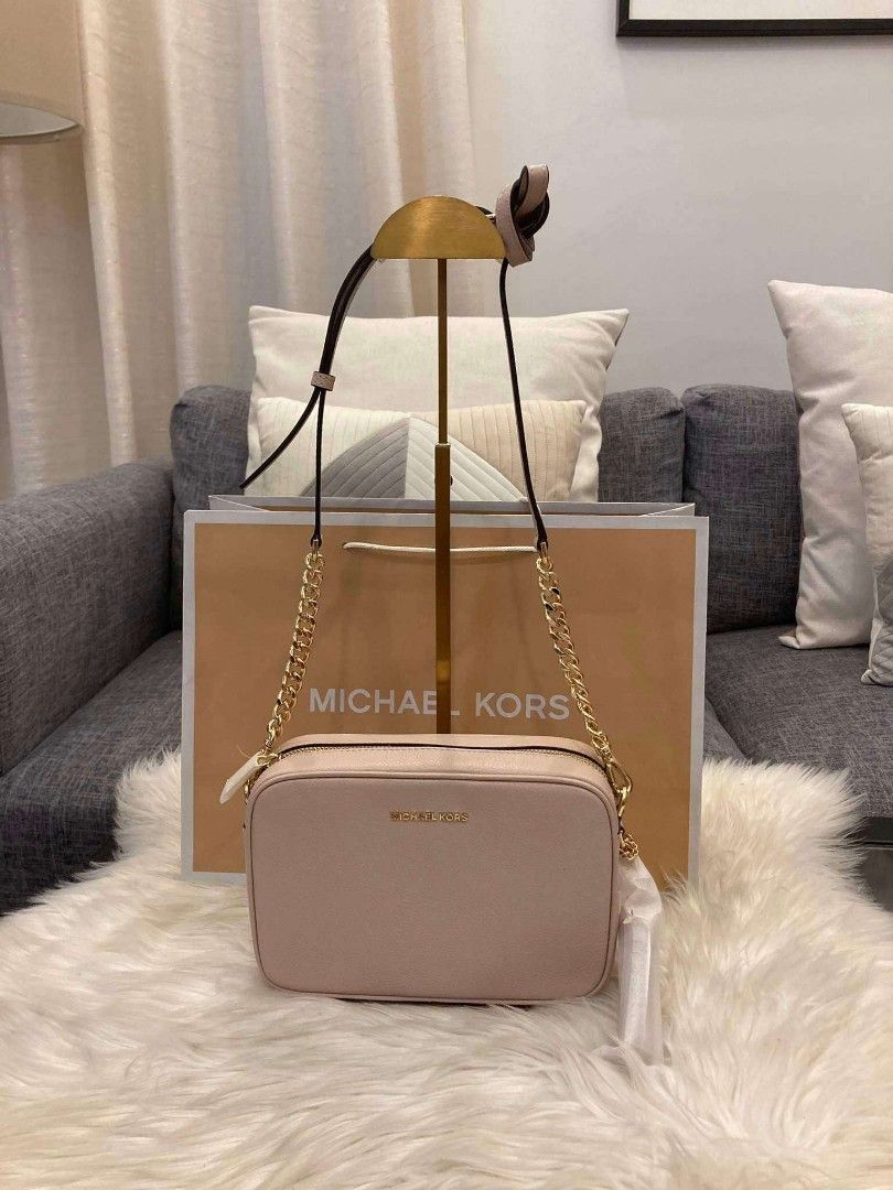 Mk ginny leather crossbody on sale