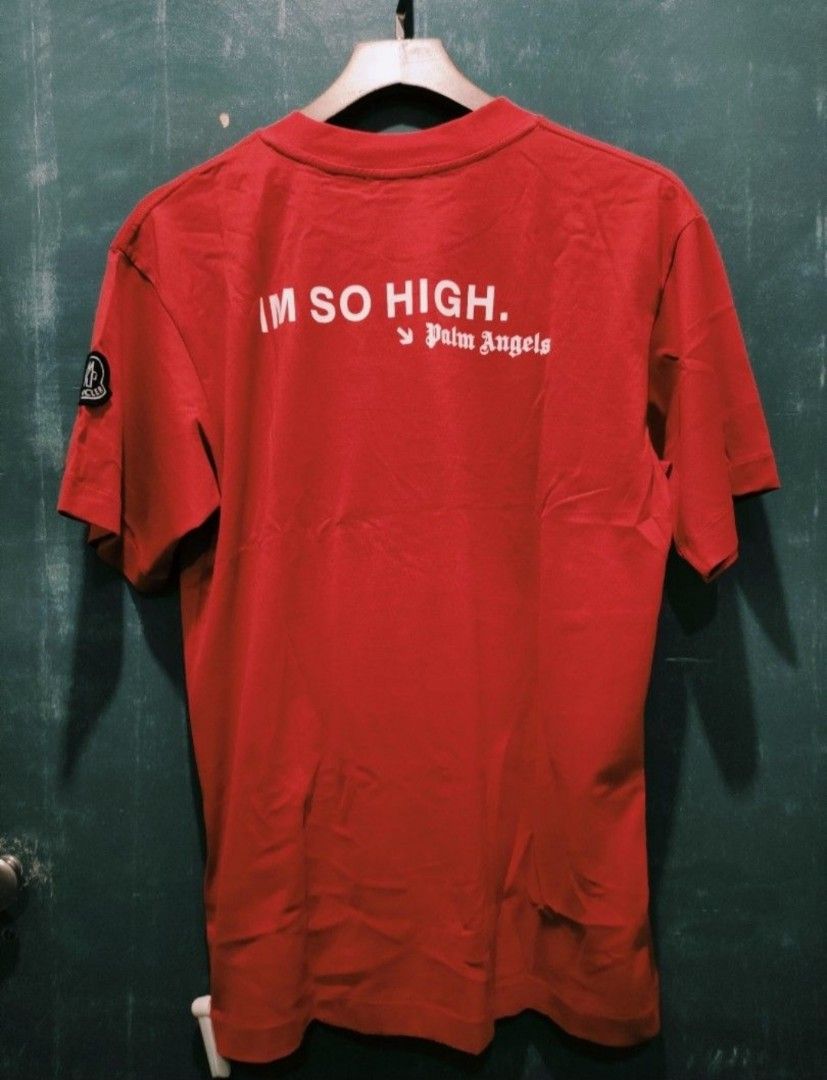 Moncler x Palm Angeles Tee (Category: Tshirts & Polo Shirts ) located in Manila. Submitted by amicus.curae.69 (Listing ID 1327978361, Image 2). Description: excellent condition no issue xl on tag W: 21.5 L: 29.