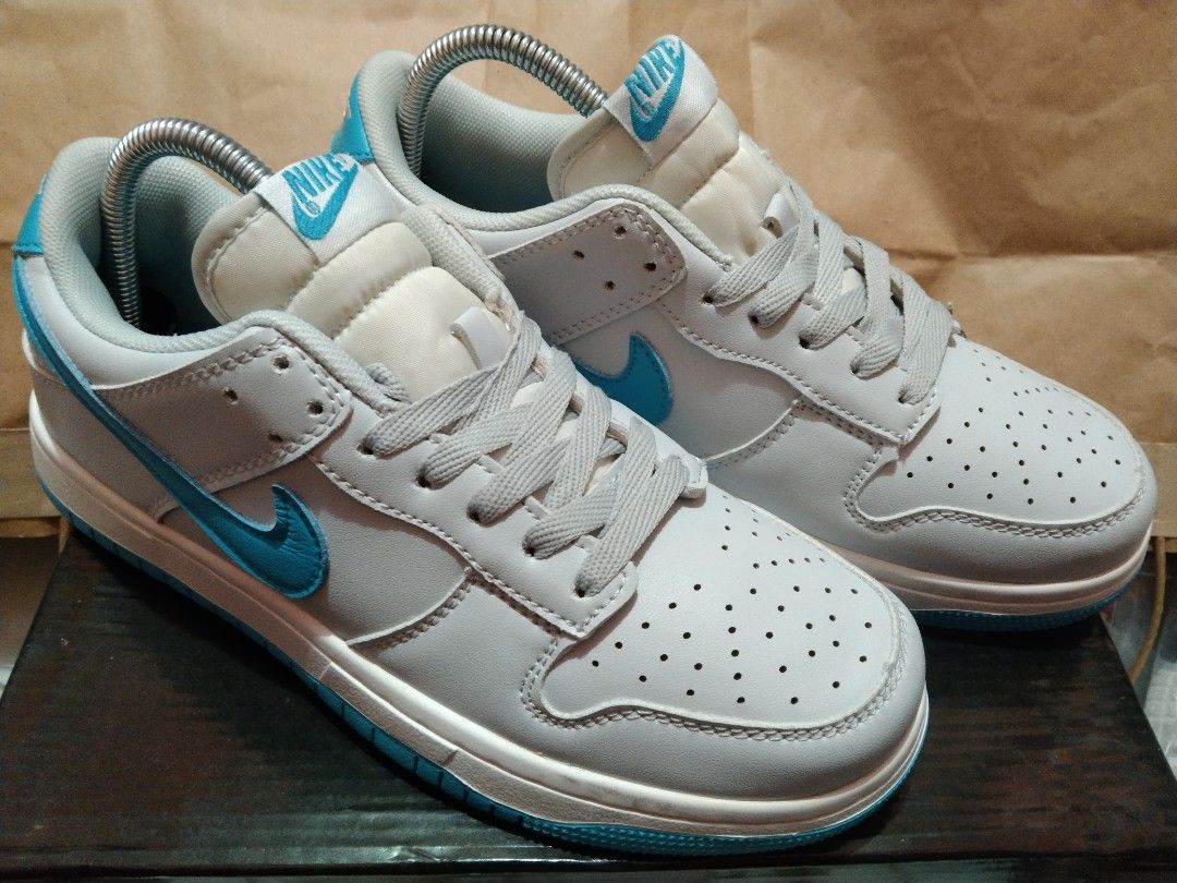 Nike Dunk Low Retro Pure Platinum Blue Lightning, Fesyen