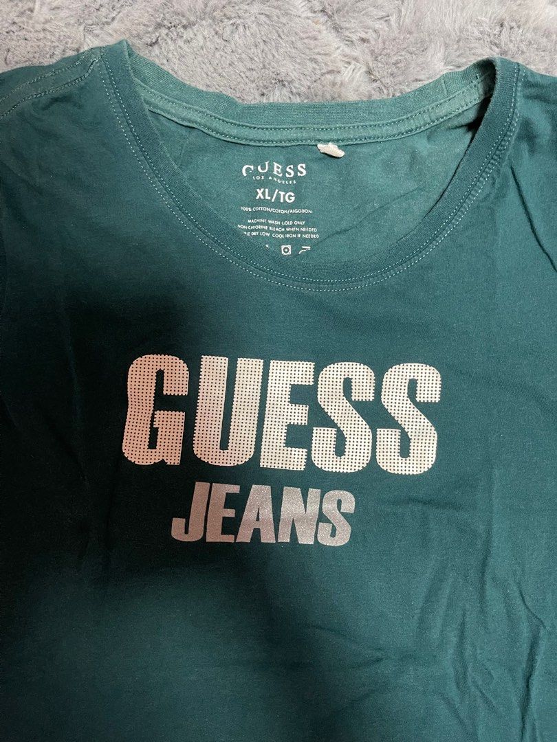 Original Guess Shirt (Category: Shirts) located in Manila. Submitted by closetdeclutter08 (Listing ID 1328031859, Image 2). Description: Original guess shirt still in good condition, the sizes runs small. Size: S-M.