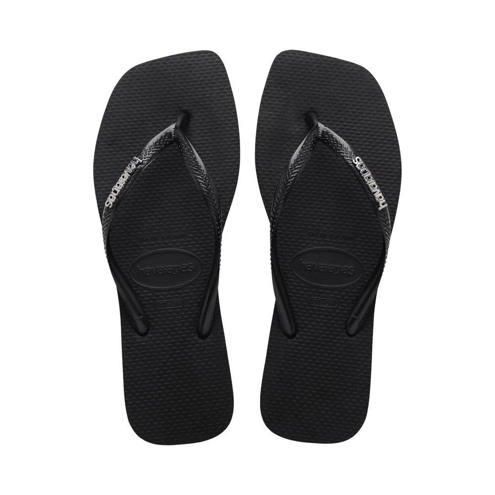 Havaianas metallic logo discount