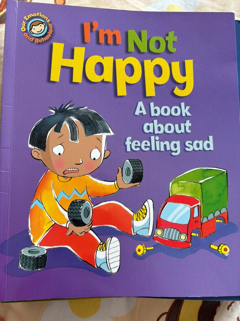 Our emotions and behaviors幼兒英文情緒教育書, 興趣及遊戲, 書本& 文具, 兒童書籍- Carousell