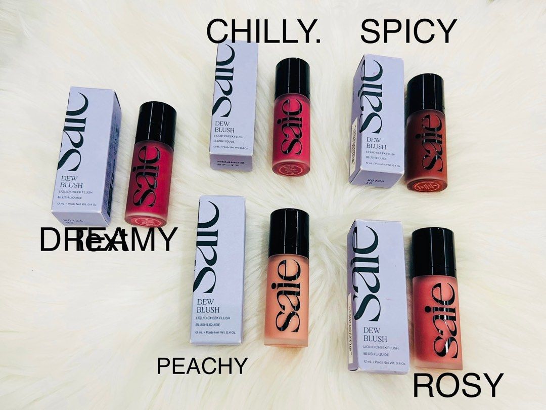 PER PIECE-SAIE DEW BLUSH (Category: Makeup) located in San Juan City. Submitted by cashfrancefashioncosmetics_ph (Listing ID 1328010138, Image 1). Description: PER PIECE ‼️SAIE DEW BLUSH FLUSH 12ML Available shades SPICY ❌ PEACHY DREAMY CHILLY ROSY BRAND NEW AUTHENTIC .