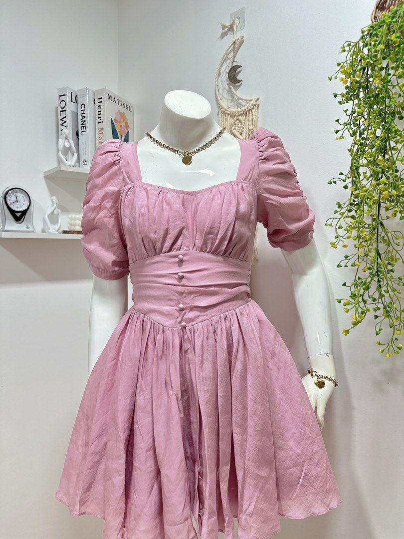 Plain Baby Pink Fairy Dress, Women's Fashion, Dresses & Sets, Dresses on  Carousell