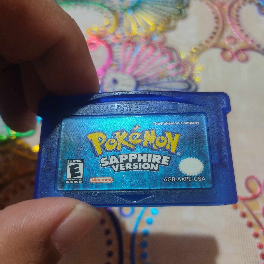 Pokemon Sapphire, Video Gaming, Video Games, Nintendo on Carousell