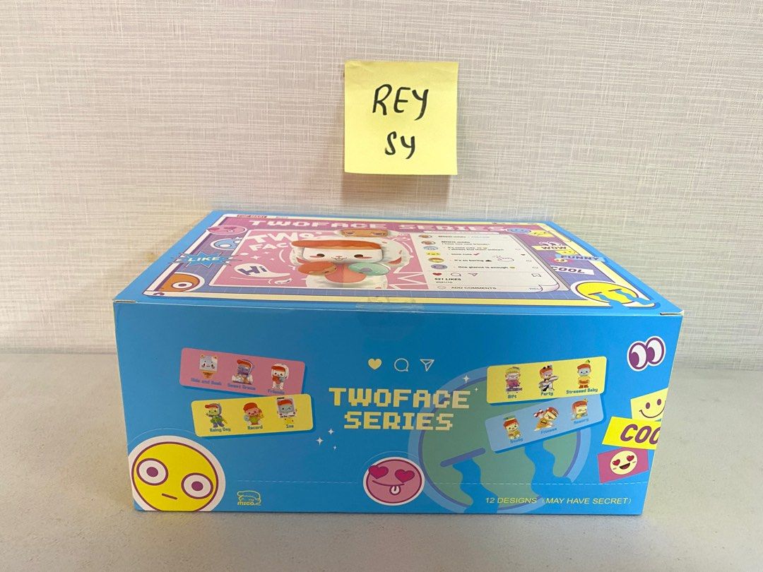 POPMART MIGO TWOFACE SERIES BLIND BOX (Category: Designer & Blind Box Toys) located in Manila. Submitted by reysyzz (Listing ID 1327968296, Image 2). Description: POPMART MIGO TWOFACE SERIES BLIND BOX ✧ All items are brand new and unopened ✧ Can be bought as a single box or one whole set ₱500 single box ₱6,000 one whole set (12 pieces) LOC: Binondo, Manila MOP: Gcash or Bank Transfer MOD: Lalamove or J&T PM for more queries 💞 .