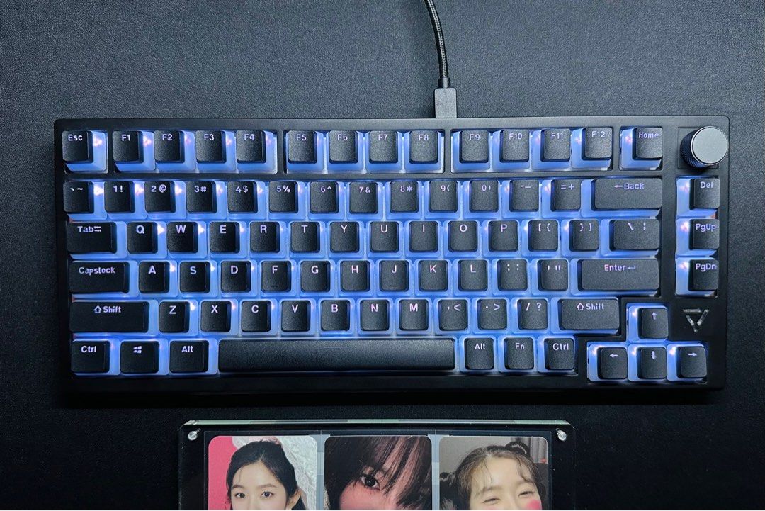 RAKK HANAN TRI MODE Mechanical Keyboard LUBED AND MODDED, Computers ...