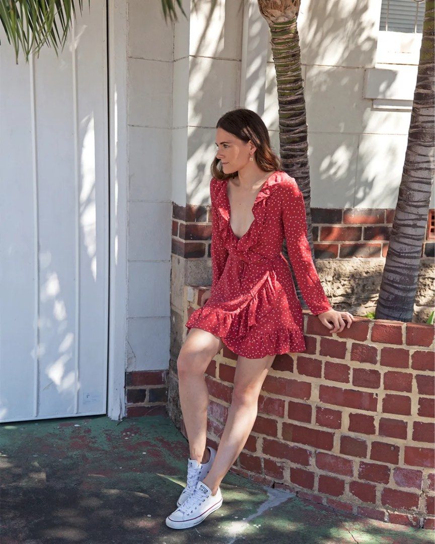 realisation red star dress The Alexandra