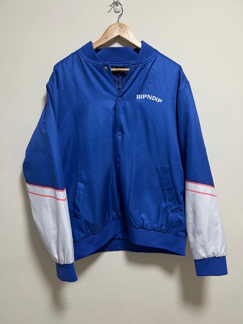Reflective RipnDip Bomber Jacket Men s Fashion Coats Jackets and Outerwear on Carousell