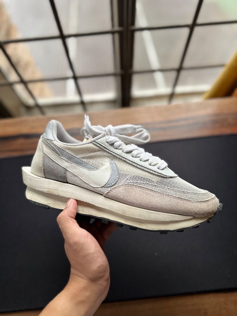 Sacai X Nike LD Waffle "Summit White" (Category: Sneakers) located in Manila. Submitted by ardamira (Listing ID 1327920525, Image 2). Description: Sacai X Nike LD Waffle "Summit White" Size: 8.5US Condition: Still in good condition. Needs thorough cleaning. No box, but can provide replacement Nike Box. Php 2200 + SF.