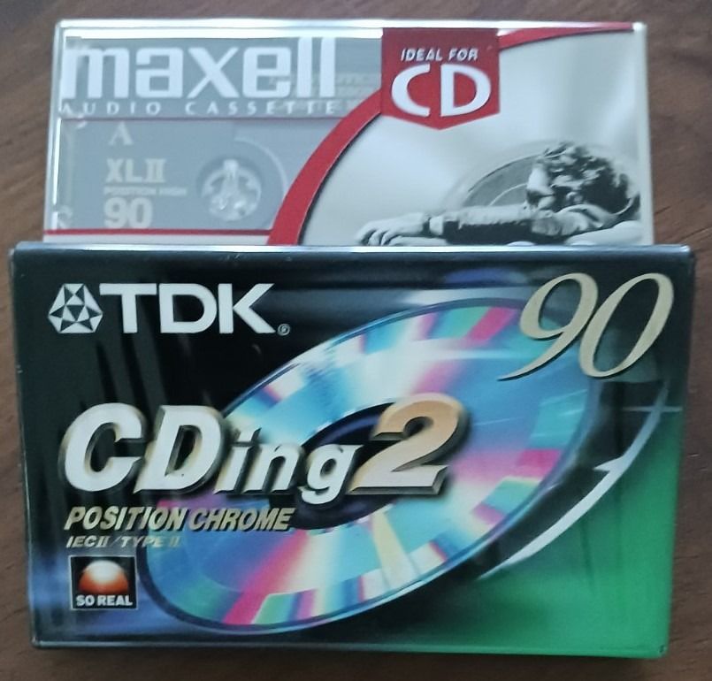 Sealed Vintage chrome cassette tapes , Audio, Other Audio Equipment on