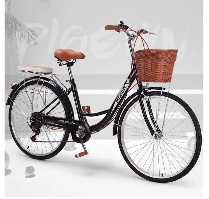 Ladies bike with basket for sale outlet
