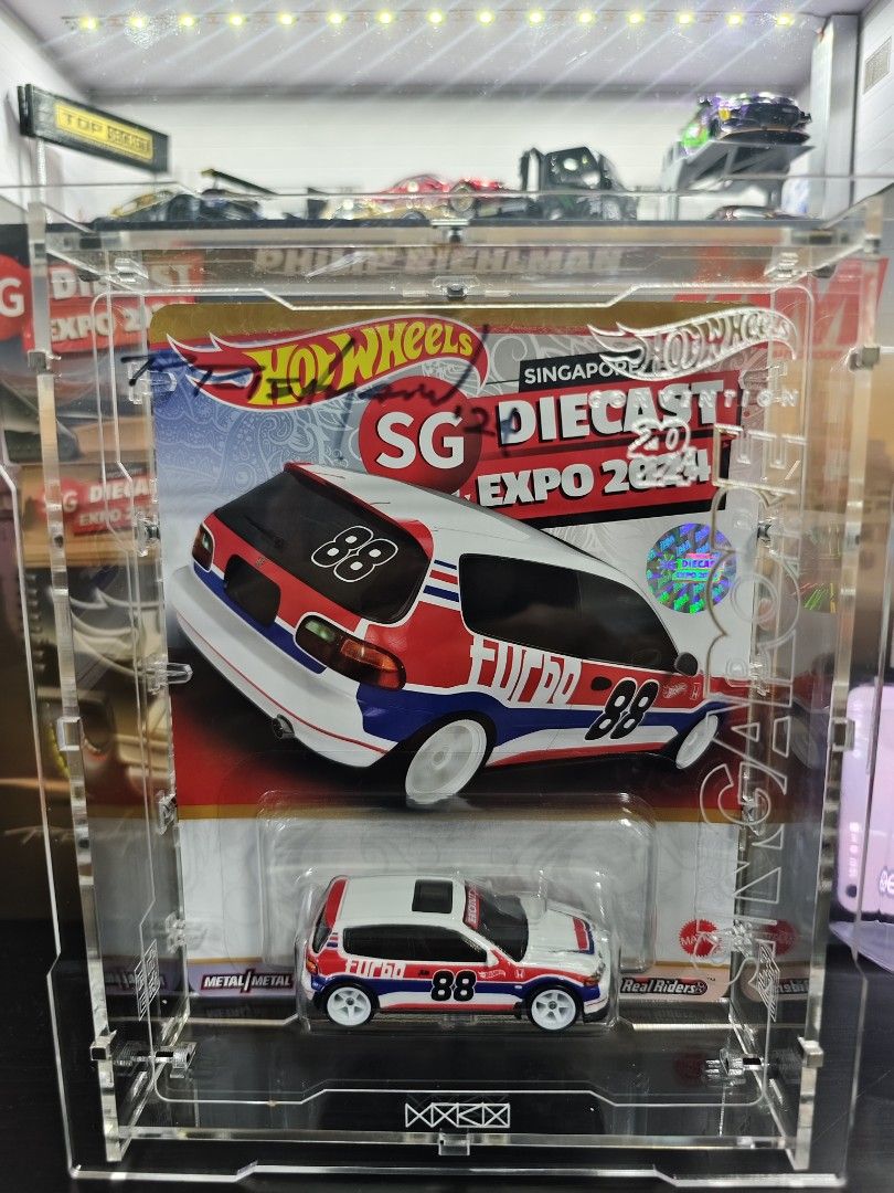 【予約中！】 ホットウィール シビック シンガポールダイキャスト エキスポ ミニカー