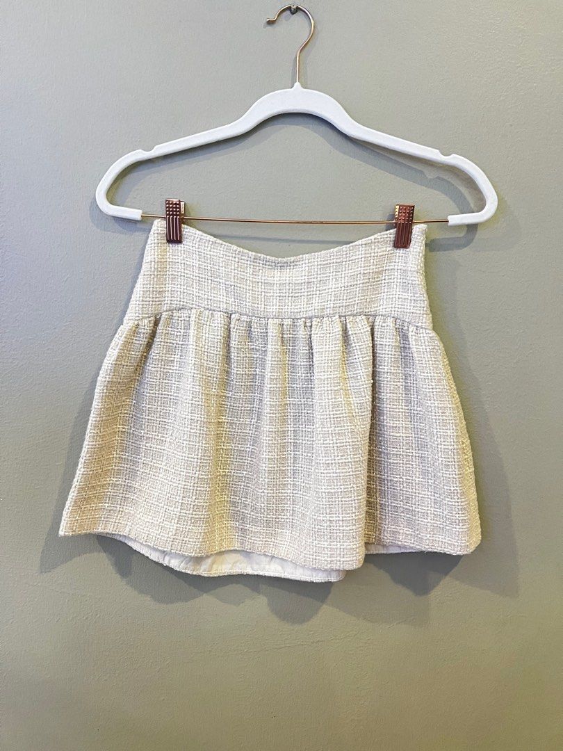 Size S Miss Selfridge Tweed A line skirt