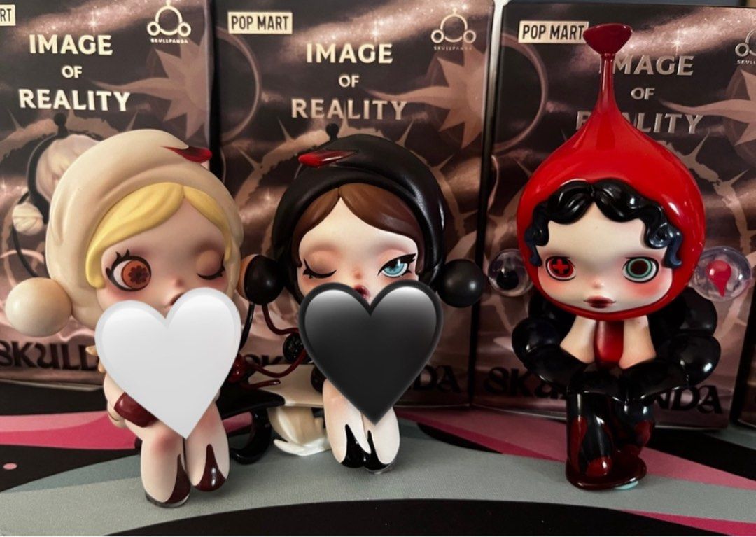 Skullpanda Image of Reality (Category: Designer & Blind Box Toys) located in Quezon City. Submitted by defkey (Listing ID 1320652985, Image 1). Description: Duality white and black - SOLD Antigravity - available P500 MOP: BPI, Maya, Gcash MOD: SDD, J&T.