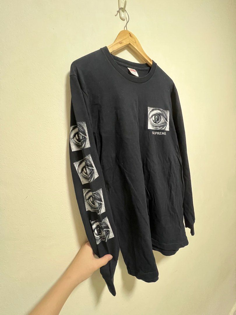 美品supreme ロンT M.C. Escher Eye L/S Tee シュプリーム Supreme