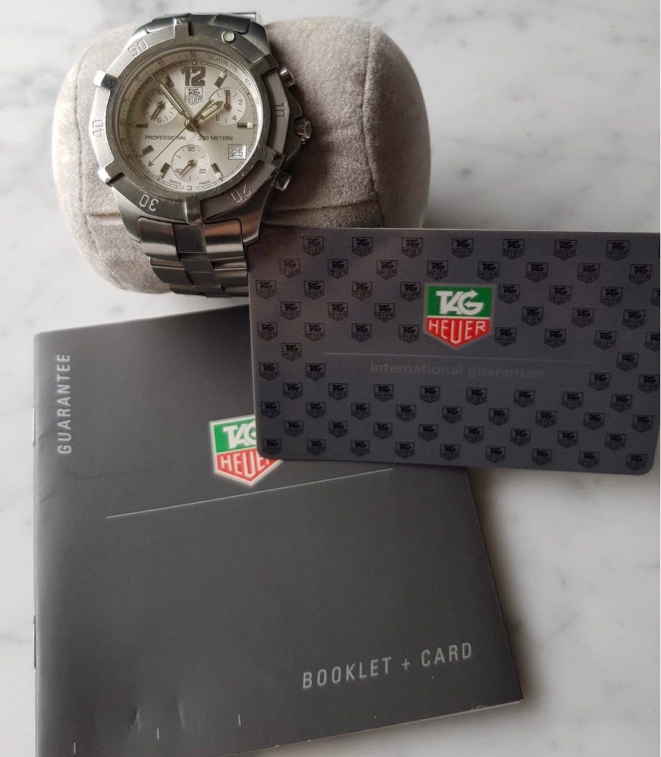 TAG Heuer CN1111.BA0337 2000 Exclusive Chronograph Quartz Stainless Steel Silver watch